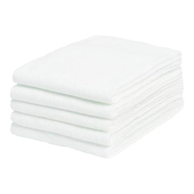Imabari Towel Made In Japan Face Towel Cotton 75g 34 X 86cm Set of 5 White Face Towel Facial Towel Esthetic Towel Face Washing Towel Commercial Towel