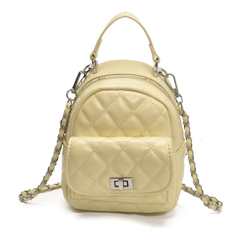 Xiaoxiangfeng backpack women's 2025 new trendy fashion backpack high value chain bucket bag travel bag