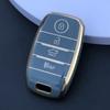 Fashion TPU Car Key Case FOB Cover for Kia Ceed Rio Rio5 Sportage R K3 KX3 K4 K5 Sorento Cerato Optima 2015 2016 2017 Keychain