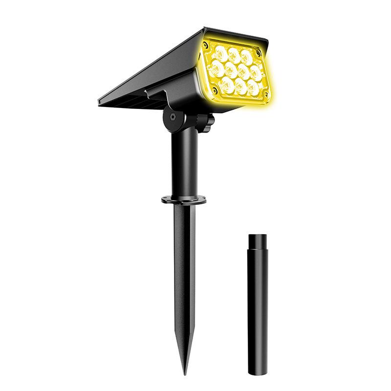 Waterproof LED Solar Garden Spotlight for Trees and Landscapes