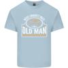 An Old Unisex With a Fishing Rod FisherUnisex Unisexs Light Cotton TShirt