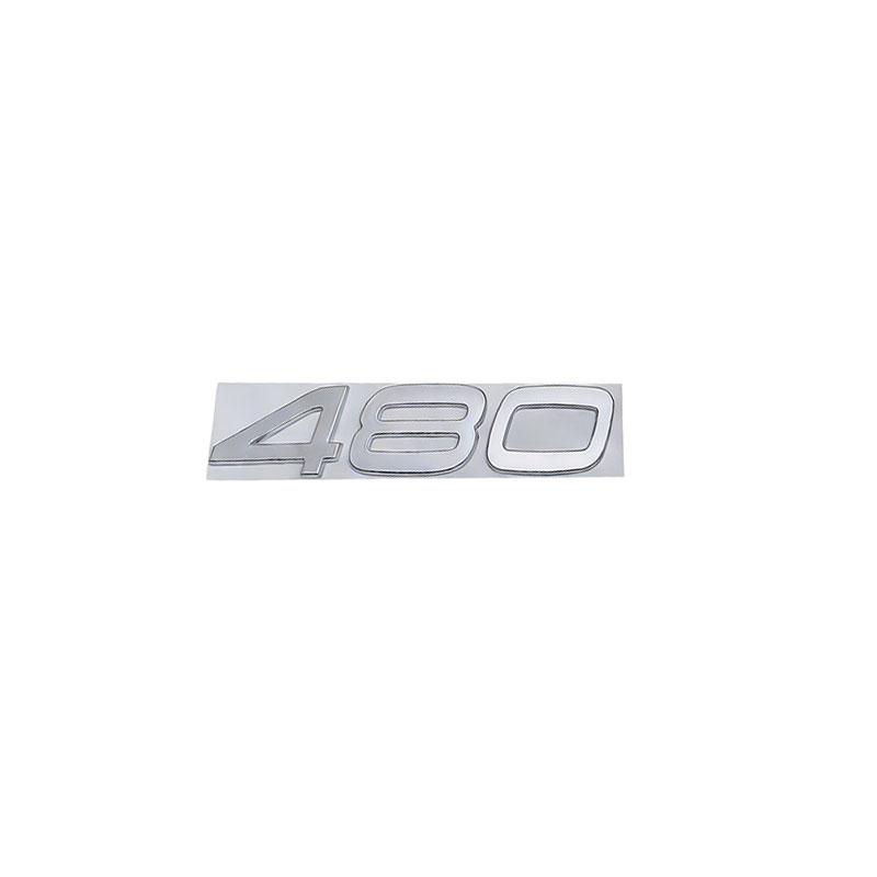 480 500 Big Digital Mark Car Stickers for Volvo Truck National Five Door Label Number Car Accessories Rear Trunk Refit Emblem