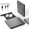 Lenovo External DVD Burner - 24x High-Speed USB-C & USB Dual Interface