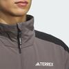 Adidas Wind.Rdy Softshell Non-Hooded Color Block Logo Sports Outdoor Vintage Jacket Men Jacket Charcoal-Gray IP0734