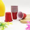 50Pcs Party Disposable Plastic Cups Birthday Wedding Festival Beer Drink Soda Cups Party Game Cups