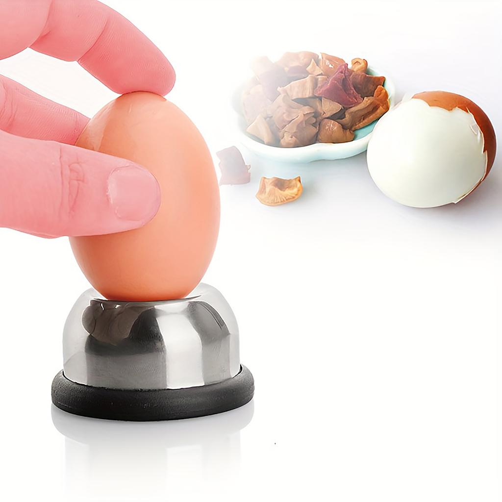 Stainless Steel Egg Puncher For Boiled Eggs Anti-Crack Steaming Tool Kitchen Accessory