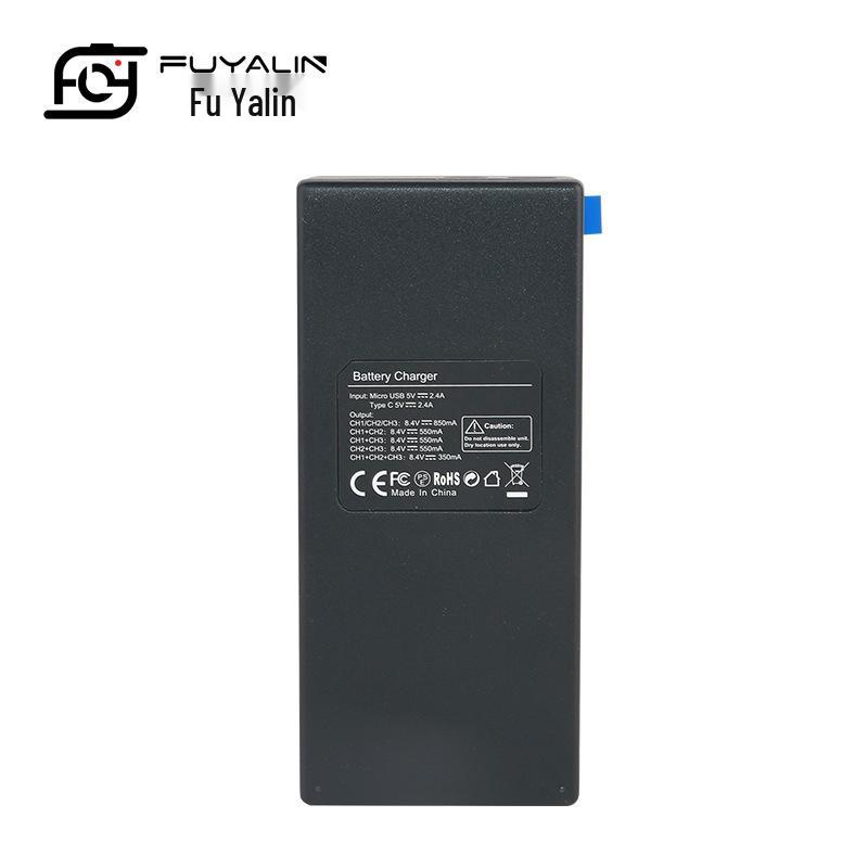 Triple-Slot Charger for Canon EOS 1300D 1100D 1200D 1500D 3000D Cameras (LPE10)