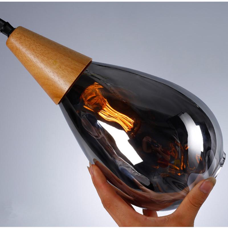 Modern Creative European Water Wave Glass Chandelier LED E27 Living Room Dining Room Kitchen Cafe Interior Lighting Fixture