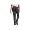 Adidas Run It Tko Joggers With Solid Color Logo And Zippered Ankles Women Bottoms Black IQ0918