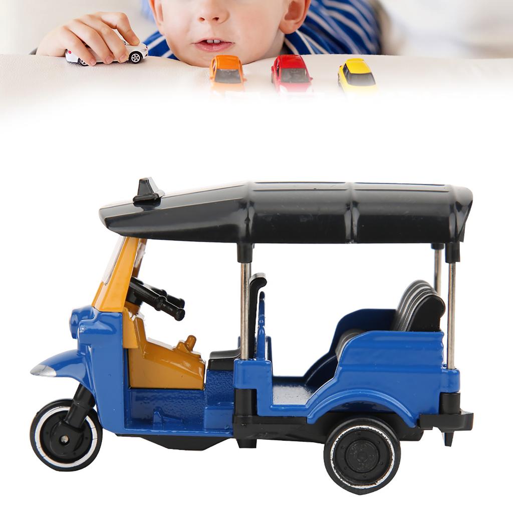 Alloy Tricycle Car Model Highly Simulation Children Vehicles Toy with Sliding Function