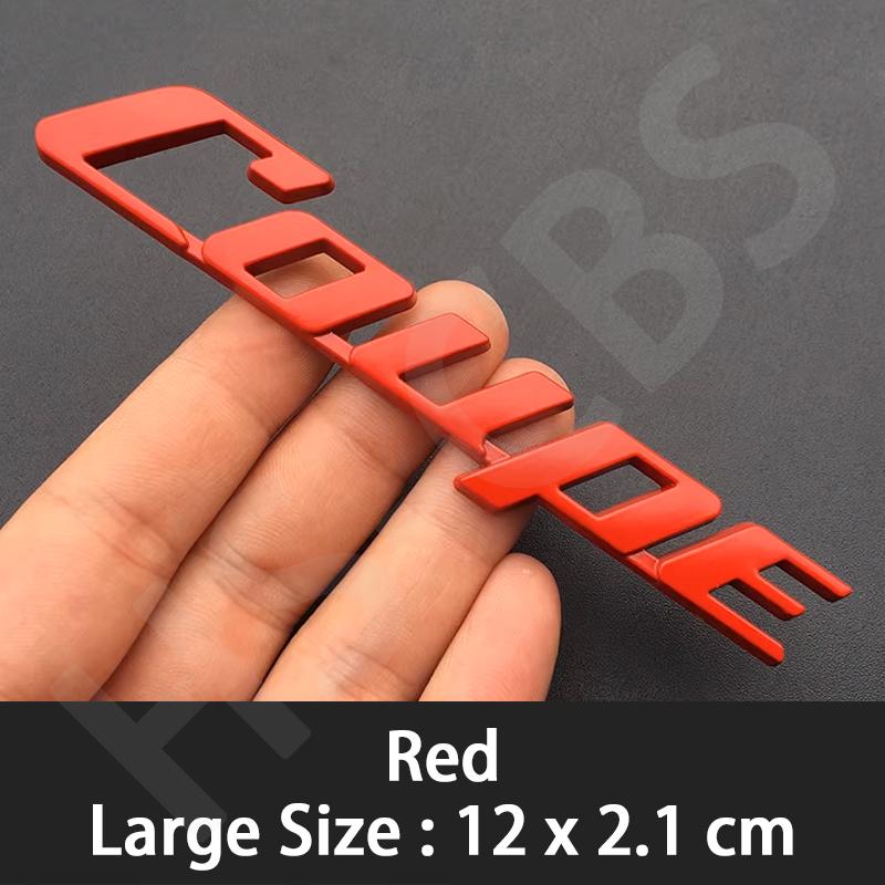 3D Metal Car Stickers Emblem Rear Trunk Decal Door Window Body Badge