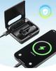M1 Clip-on Wireless Bluetooth Earphones with Digital Display and Long Battery Life for Sports, Business, and More