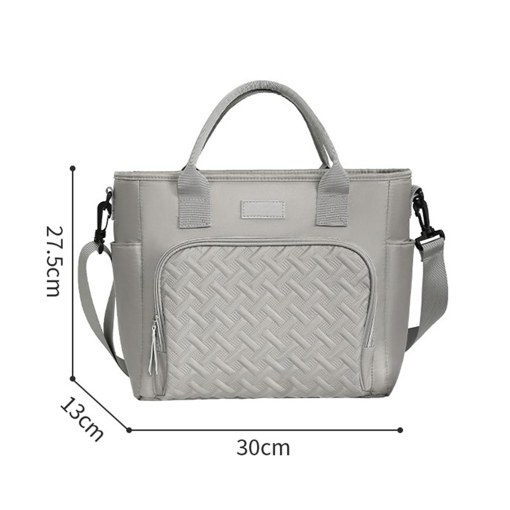 Yanzai Kühltasche, Isolierte Zusammenfaltbare Lunch-Kühltasche für Arbeit, Camping, Strand, Reise, Tragbar, Weichseitig, Auslaufsicher, Wate