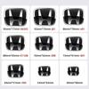 1pcs Car Front Head Hood Bonnet Emblem Rear Tail Bumper Logo For Honda Civic Fit Jazz Accord CRV HRV City Odyssey Accessories