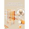 Kids Balance Tower Pick Up Wooden Sticks Social Board Game Logic Thinking Challenge Brain Game Math Count Intellectual Toy Gift