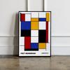 Plakat bauhaus mondrian