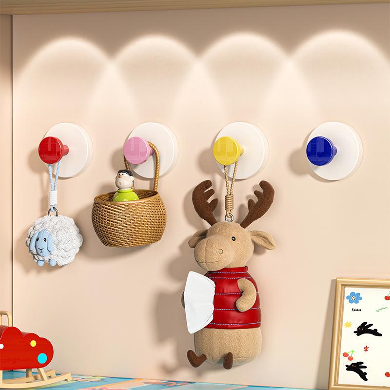 Dopamine No-Drill Suction Cup Hook – Strong Load-Bearing Adhesive for Bathroom and Shower.