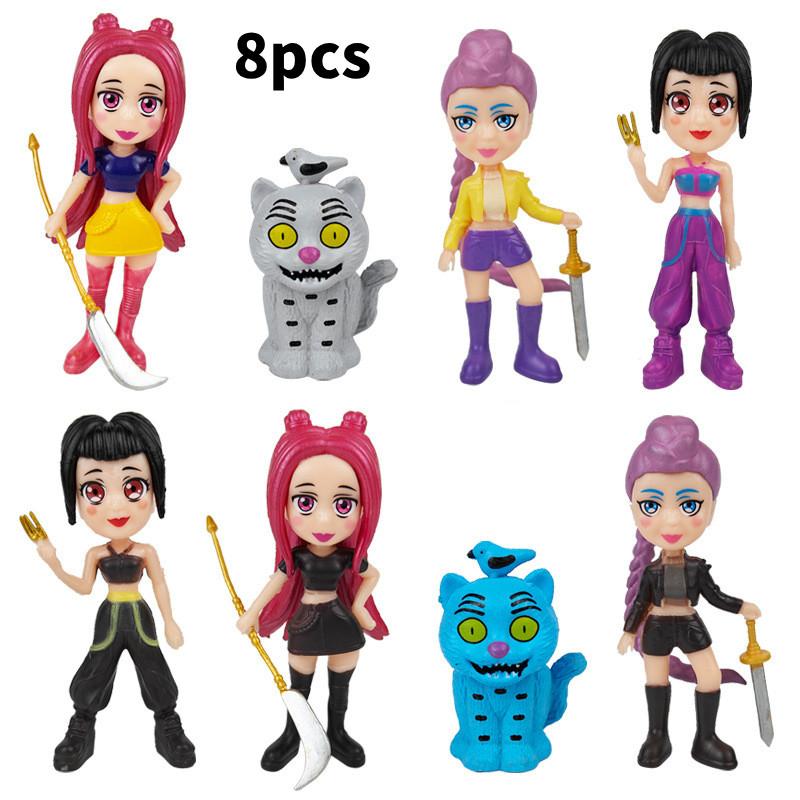 Demon Kpop Hunters Model Toy Tiger Game Character Pvc Desktop Collectors Figure