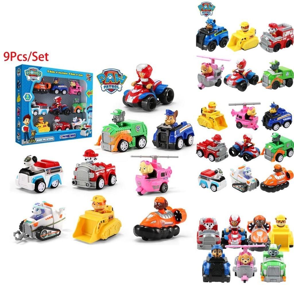 Authentic Paw Patrol Vehicles Set For Kids With Pull Back Action Perfect For Collections