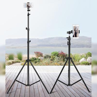 Live Photo Blogger Tripé dobrável para iPhone Huawei Celular Smartphone Tripés para telefone 18 50 150 190cm Suporte para câmera