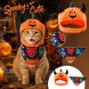 Pet Halloween Decoration Set for Cats and Dogs, Holiday Party Decorating Accessories