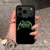 P-Poshlaya M-Molly Band For Black Candy Matte Cover iPhone 17,16,15,14,13,12,11,Pro,MAX,Plus