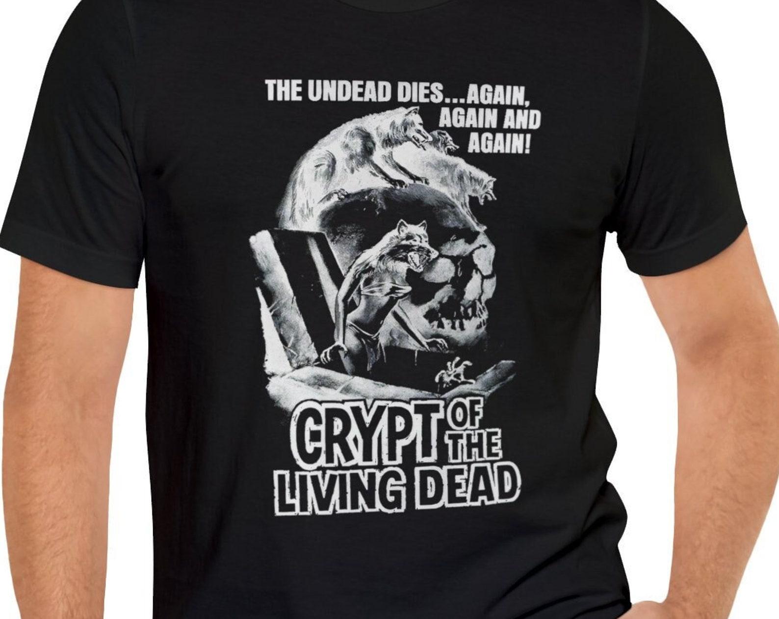 Crypt Of The Living Dead Short Sleeve Movie Tee - Black M
