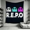 R.E.P.O Wall Hanging Printed Fabric Blanket Decorative Tapestries for Bedroom Living Room Home Decor