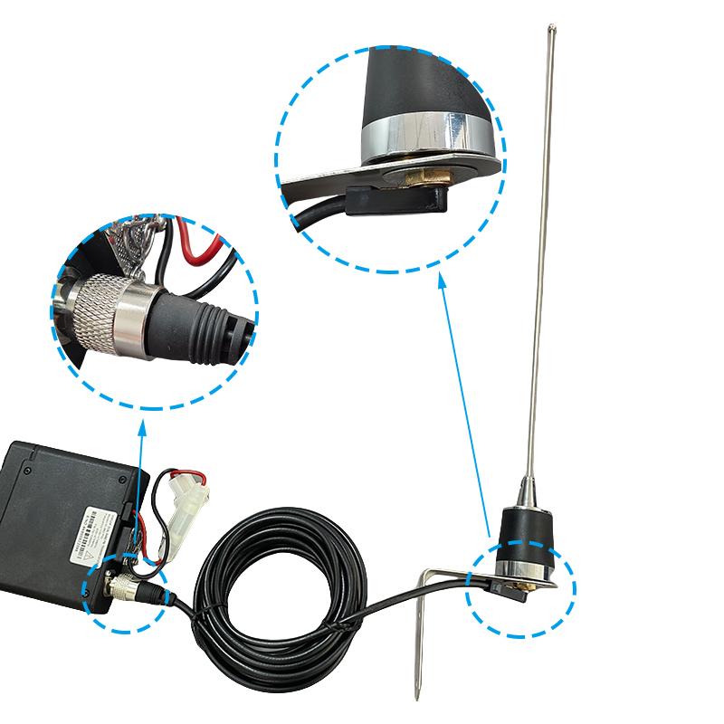NMO800 Antenna 144/430MHz NMO Connector High Gain Long Range 5M Coaxial Extend Cable for Car Radio TH-9800 BJ-318 BJ-218 Aerials