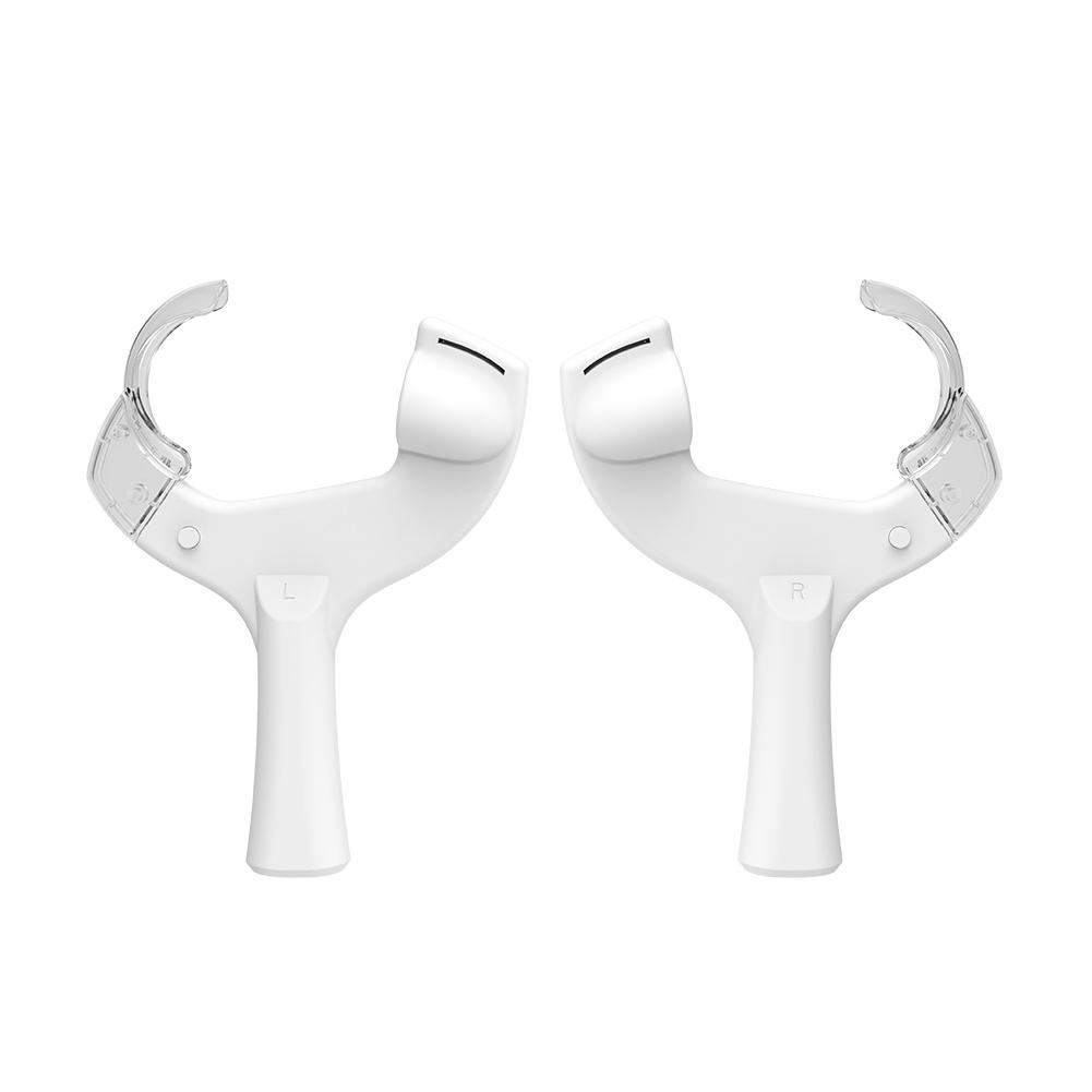 

1 Pair Table Tennis Rackets Adaptor For Meta 3 Table Tennis Controller Handle Adaptor Handle Shell Model VR Accessories білий