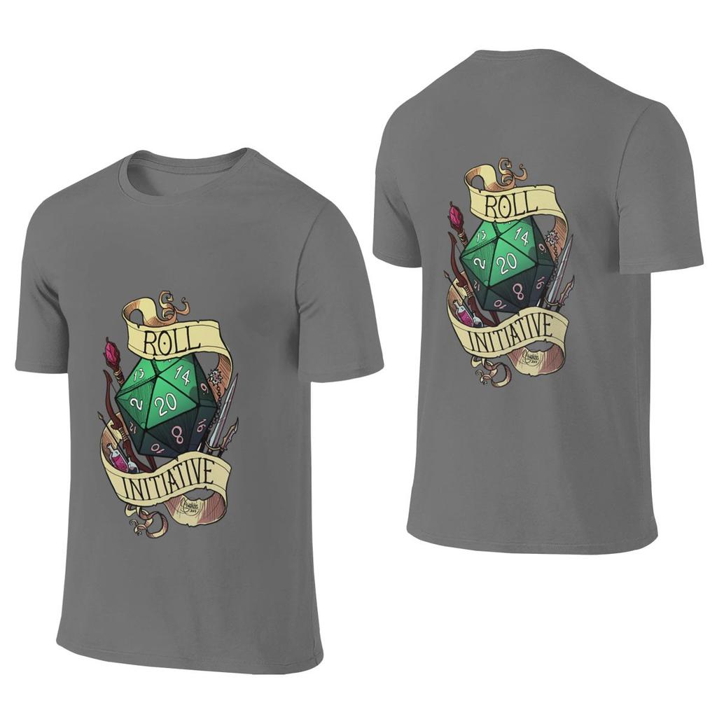 Roll Initiative Outdoor Reversible Tshirt Basic Commuting Seamless Splicing Tees