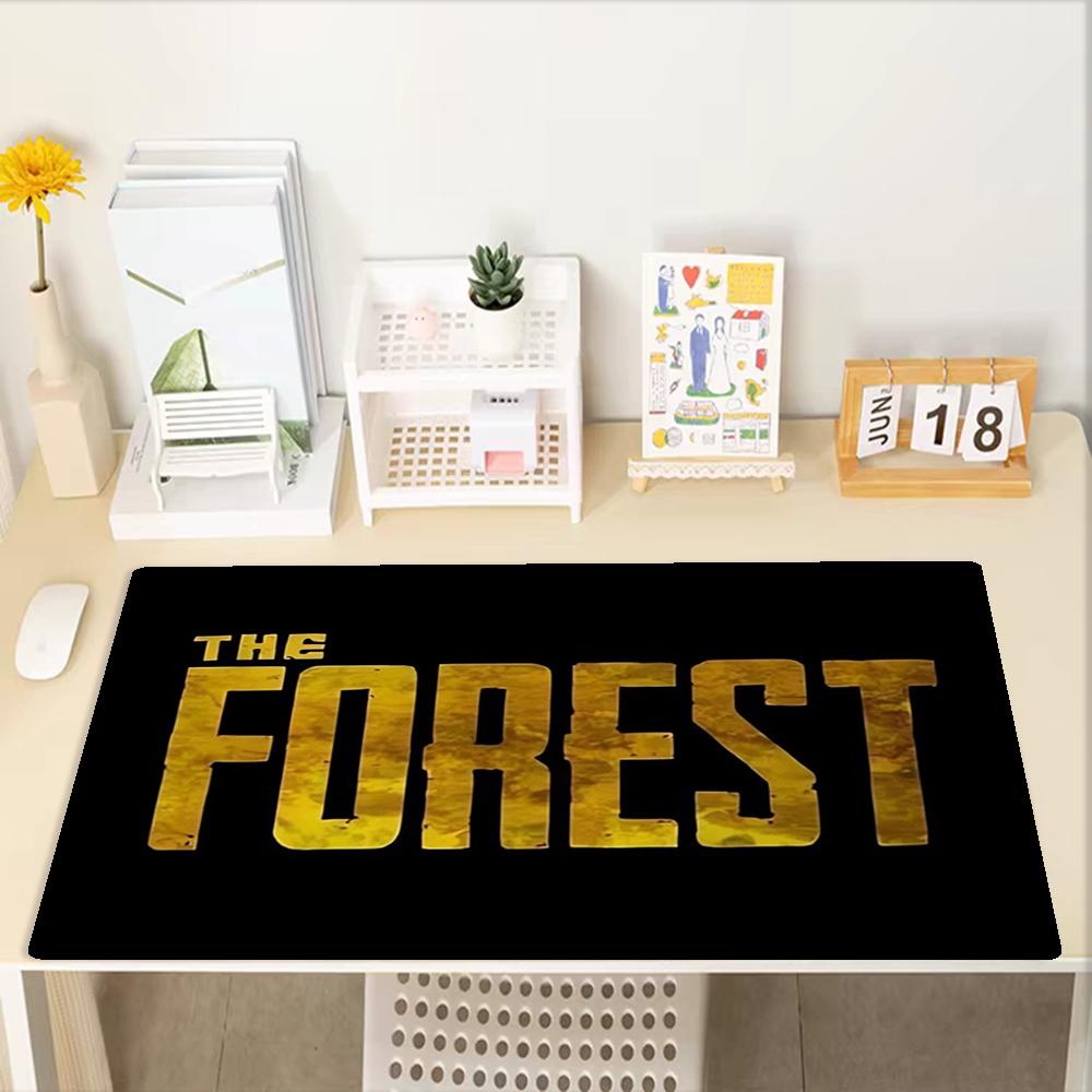 The Forest Theme Mouse Pad, Non Slip Rubber Base, Multifunctional Office & Home Decor, Perfect for Workspace Personalization.