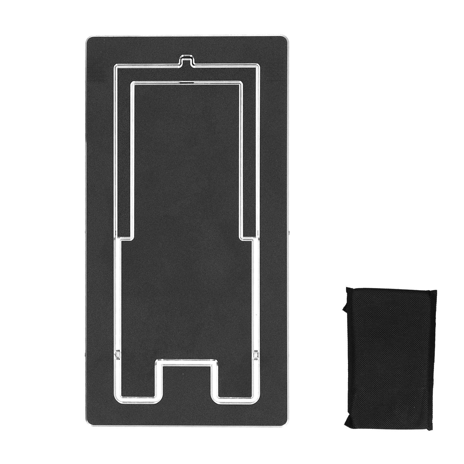 

Регулируемая подставка для мобильного телефона на стол, складной держатель для настольного телефона из алюминиевого сплава, планшет чёрный