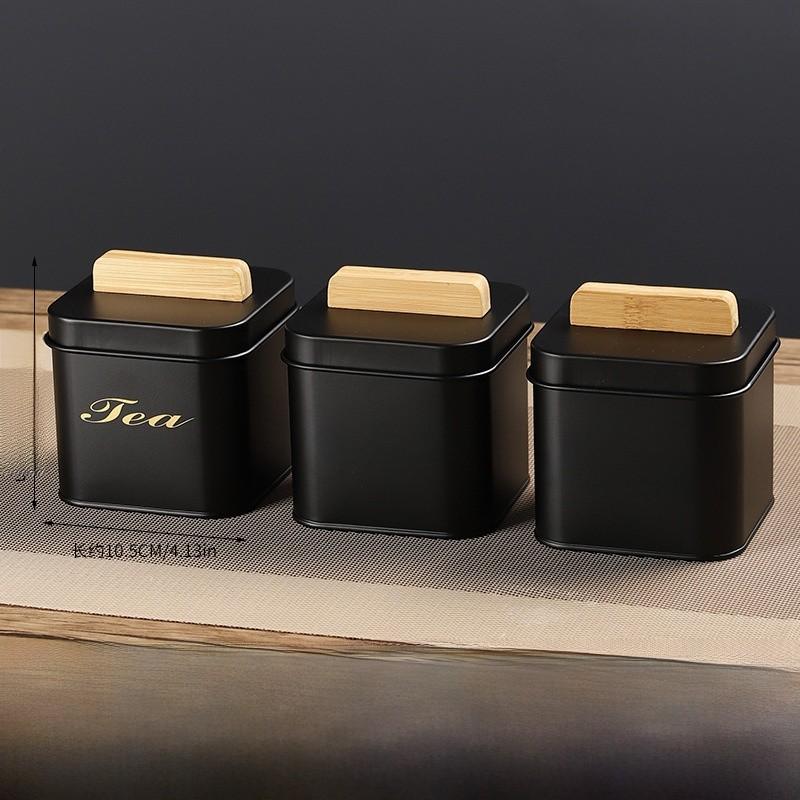 

Герметичный компактный контейнер для хранения утюга для кухни, кладовой и домашнего использования, офиса чёрный