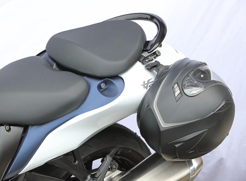 Kijima Hayabusa (8BL-EJ11A/'21-) SUZUKI 303-1609 Motorcycle Helmet Lock Holder Steel Black Finish