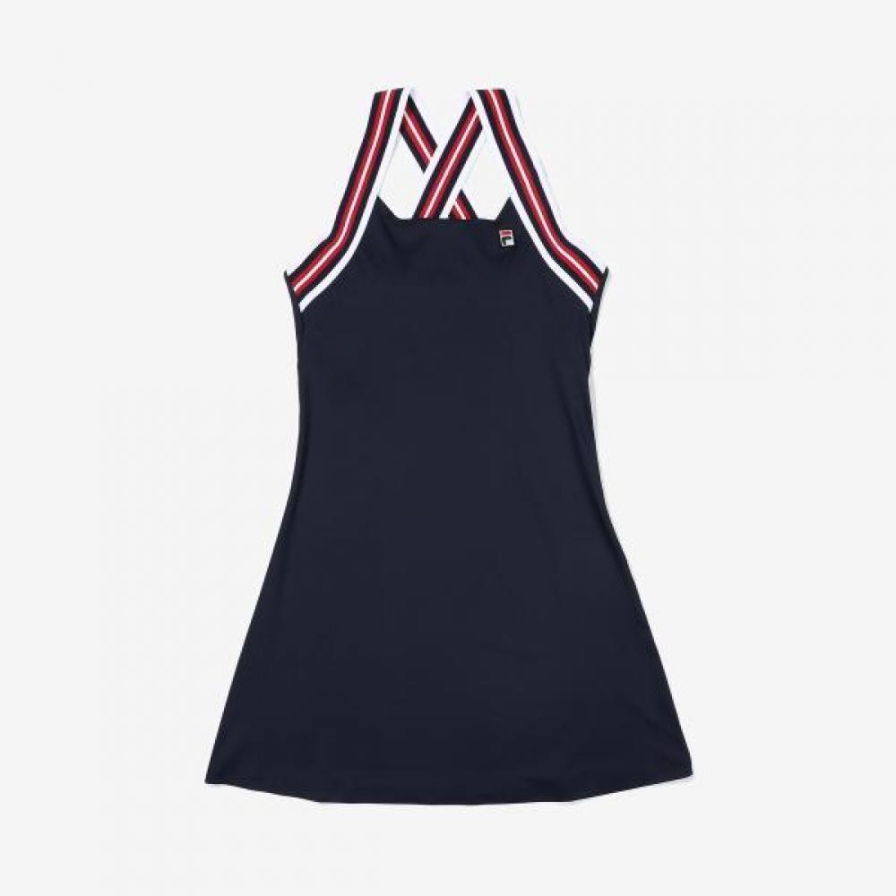 Безрукавное платье для тенниса Fila INKNAVY/090