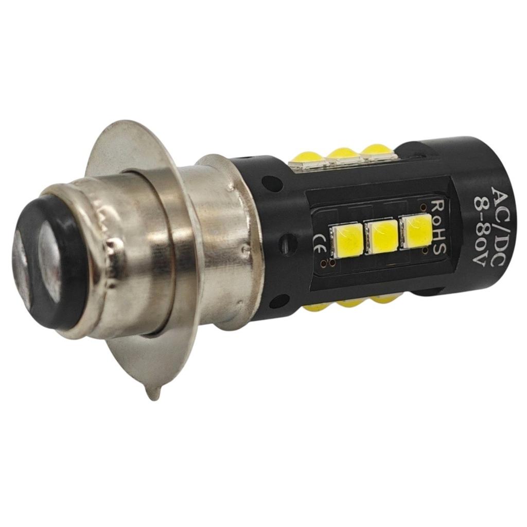 P15D LED Bulb H6M, T19, PX15D 8-80V White 1200lm Powerful Off-Road