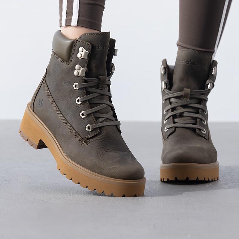 

Женские высокие шнурованные ботинки Timberland 7