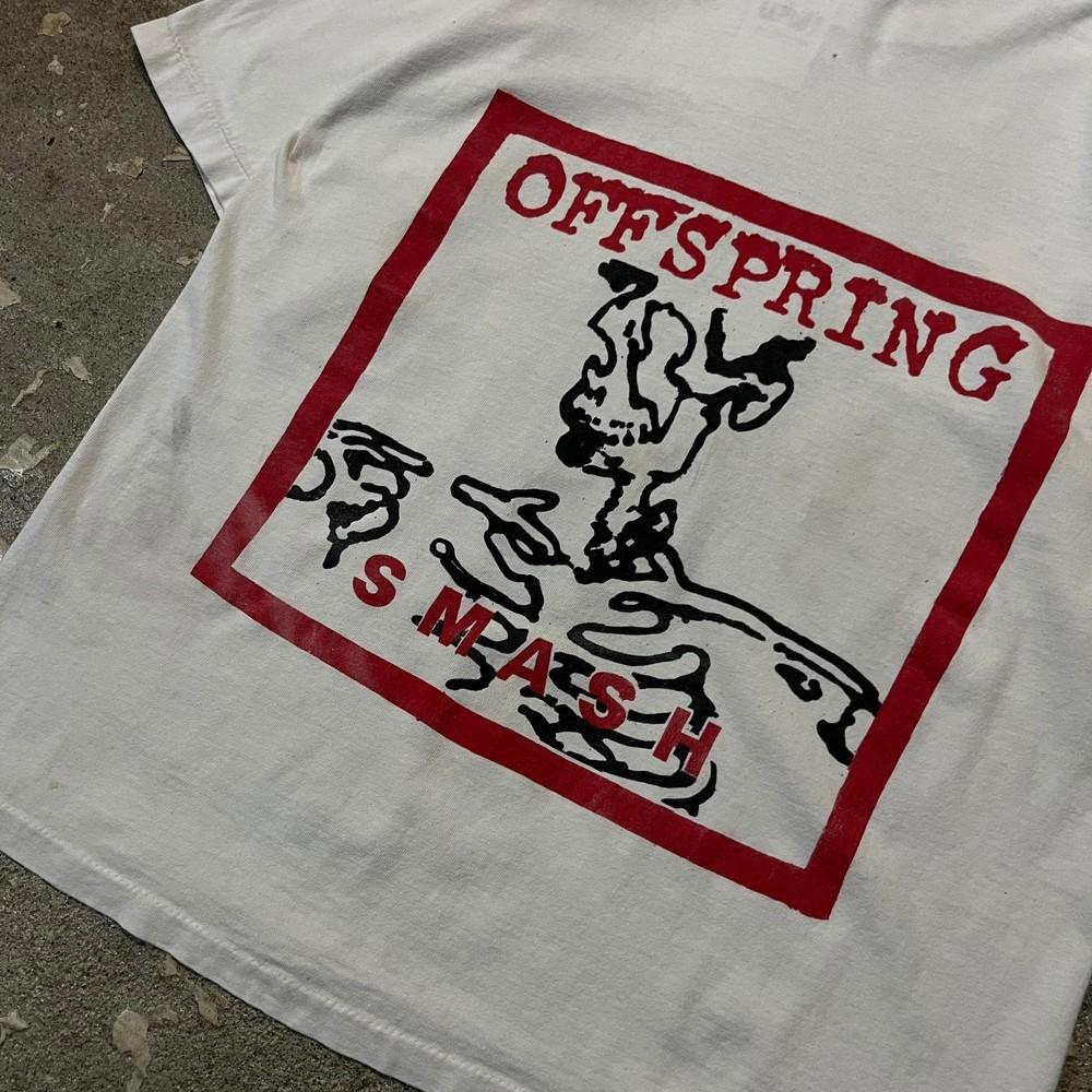 VIntage The Offspring Smash WHite Shirt Unisex Concert S to 5XL DO554 Unisex T-Shirt XXXXL