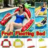 Fruit Floating Bed Floating Water Hammock Float Lounger Water Inflatable Floating Bed Chair