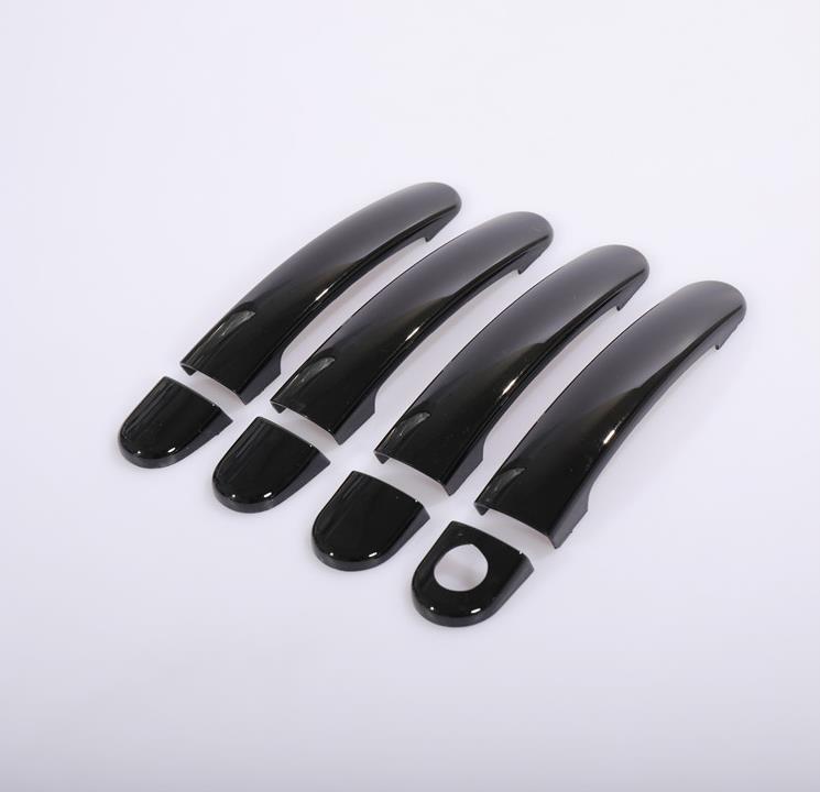 Carbon Fiber Pattern Exterior Door Handle Stickers for Seat Leon MK2 1P FR Cupra