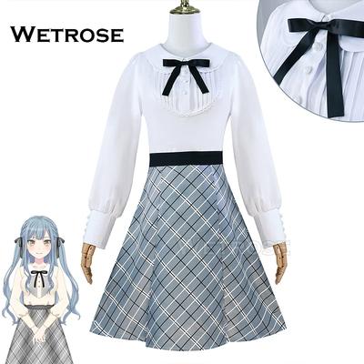 Togawa Sakiko Saki Cosplay Costume Mygo Bang Dream Ave Mujica Casual Wear Dress Skirt Set Halloween Xmas