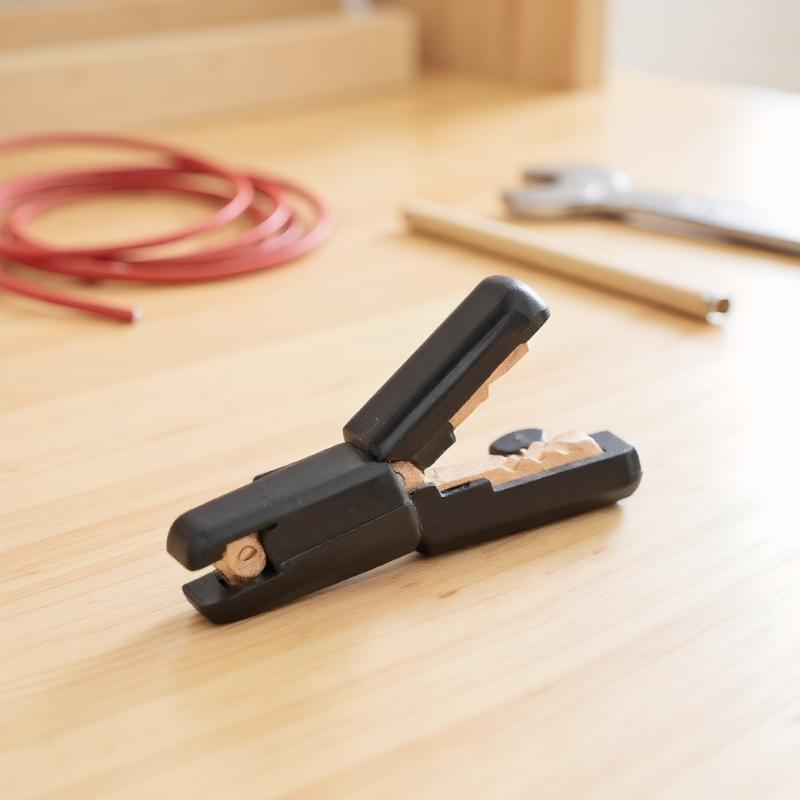 1Pcs Copper Heavy Jaw Holding Plier With Soft Handle 300 AMP Welding Electrode Holder For Arc MMA Welder