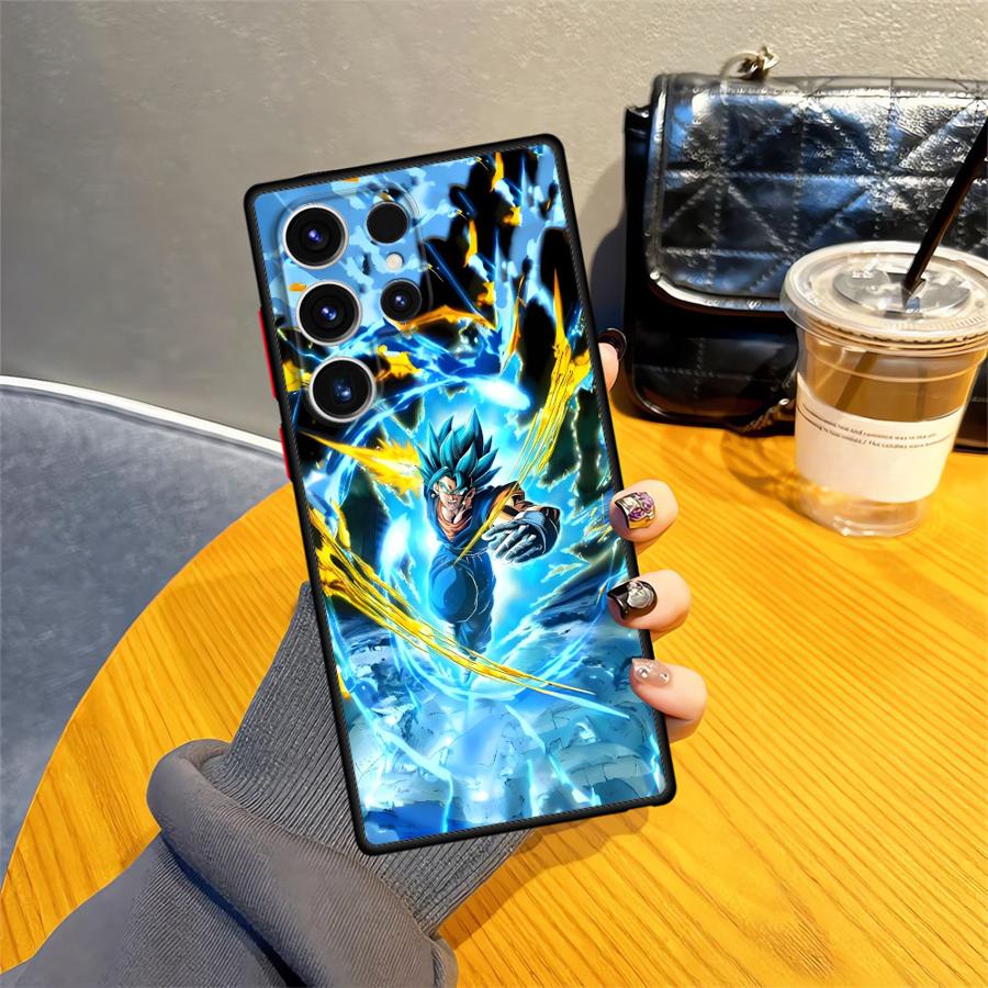 

Dragon Ball Goku Talent Back Phone Cover Case for Samsung Galaxy S10 S25 Edge S24 FE S21 S9 S22 Plus S20 S23 Ultra Galaxy S20+