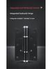 Hydraulic Invisible Door Hinge Closer with Automatic Rebound and Self-Closing Spring