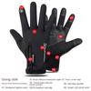 Winter Gloves Unisex Thermal Warm Gloves Cold Weather Touch Screen Water-Resistant Windproof Glove for Jogging Road Travel Biking Hik High Quality