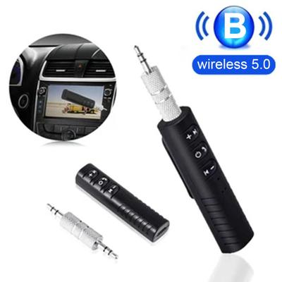 Univerzální přijímač kompatibilní s Bluetooth Hands-free s potlačením hluku 3,5 mm AUX dobíjecí mini bezdrátový audio přijímač
