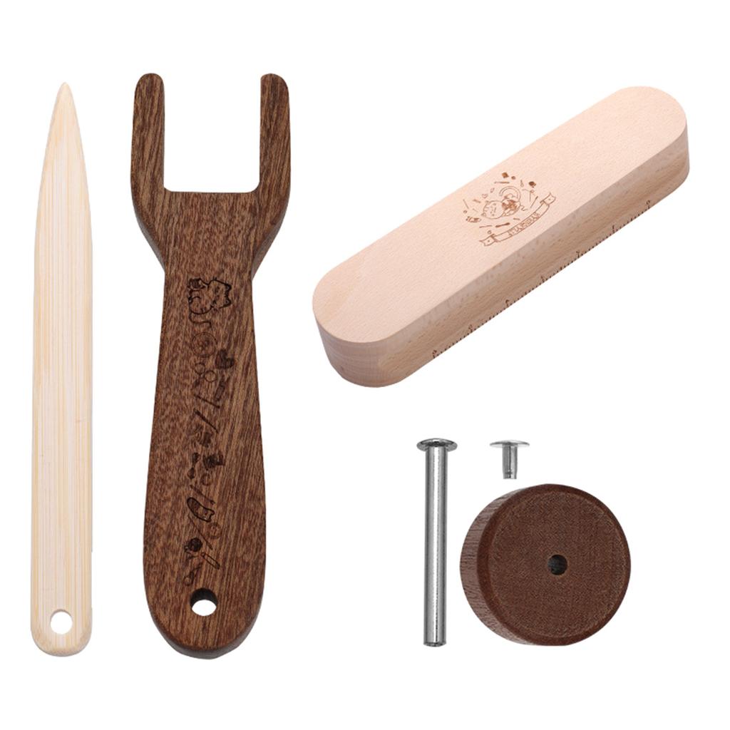 Tailors Clapper Set Quilters Pressing Seam Flattening with Seam Roller, Point Turner Sewing Tool Tailors Hams for Sewing
