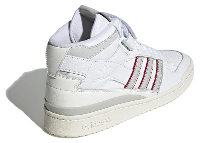 adidas Forum Mid Cloud White Grey Red