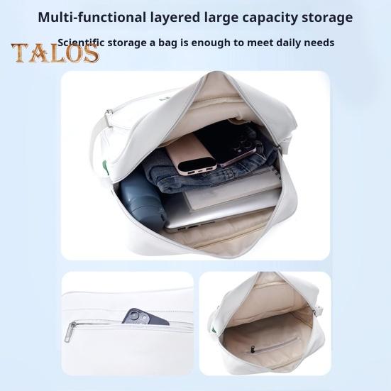 Tennistasche, Tennis-Sling-Umhängetasche, große Kapazität, Kunstleder, Schlägertasche für Badminton- und Pickleball-Schläger